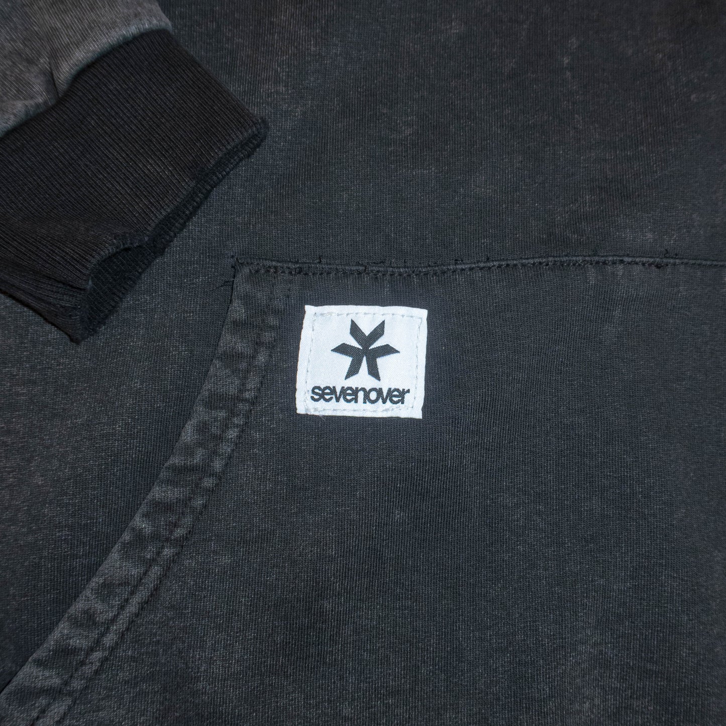 Flannel Repair Hoodie- Blue