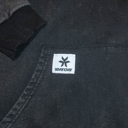 Flannel Repair Hoodie- Blue